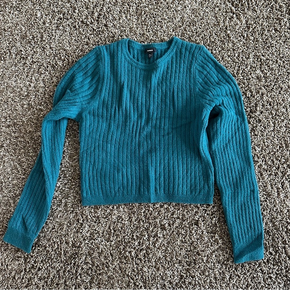 Express Teal Sweater